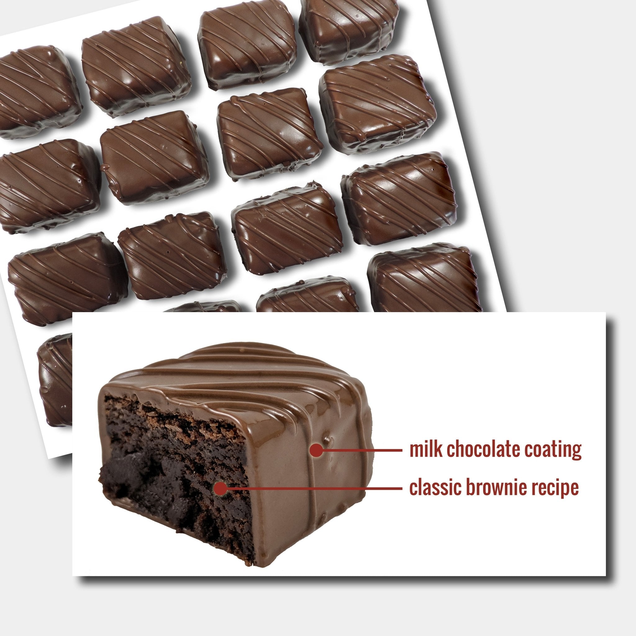 Classic Brownie Bites - Nettie's Craft Brownies