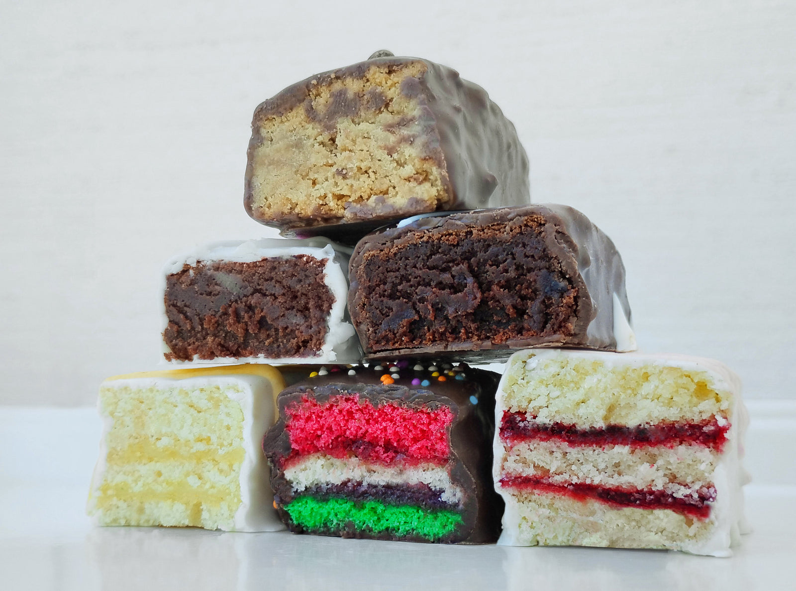 A gift box of Nettie's brownie bites