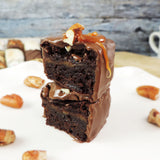 Caramel Pecan Brownie Bites