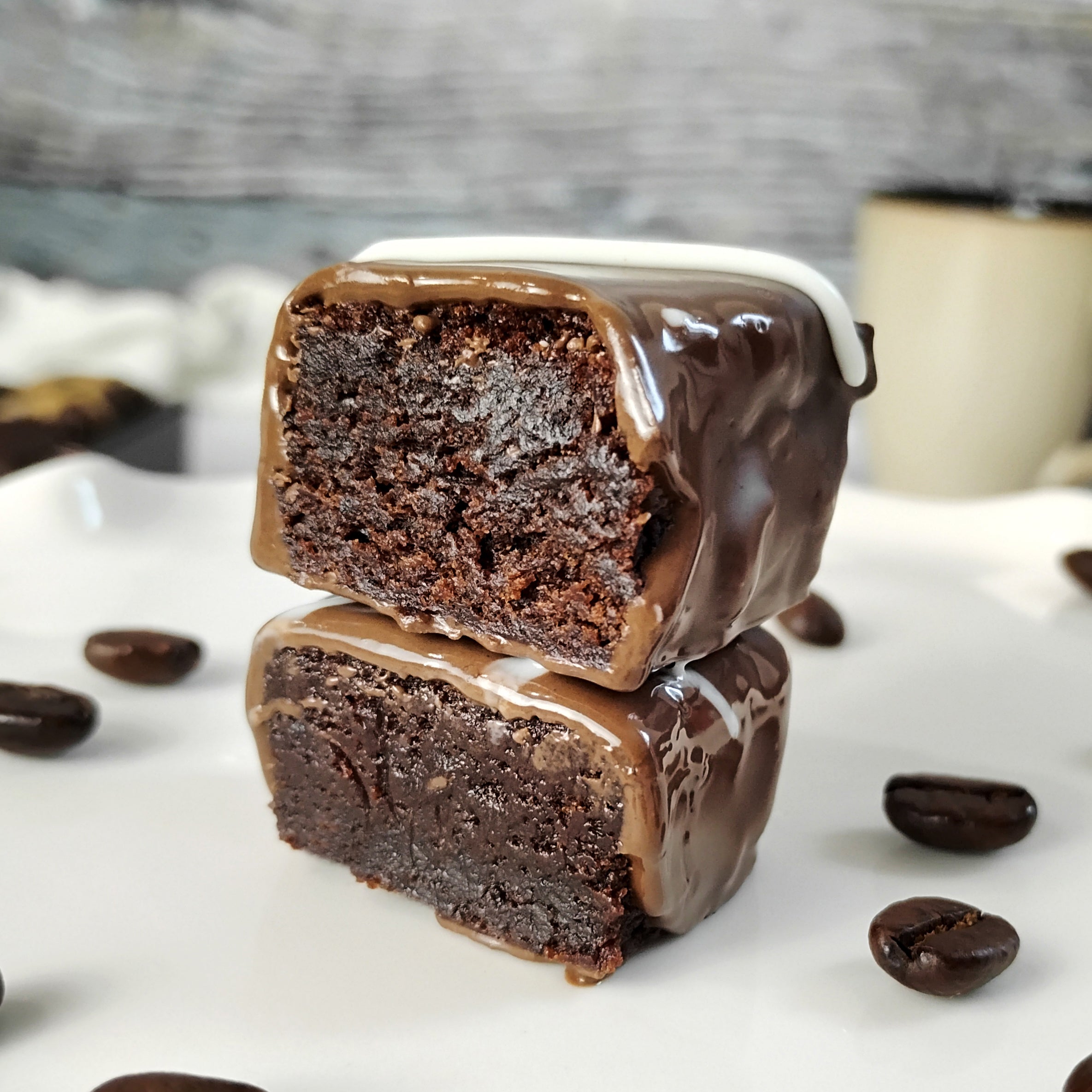 chocolate covered espresso brownie bites for gift shipped nationwide