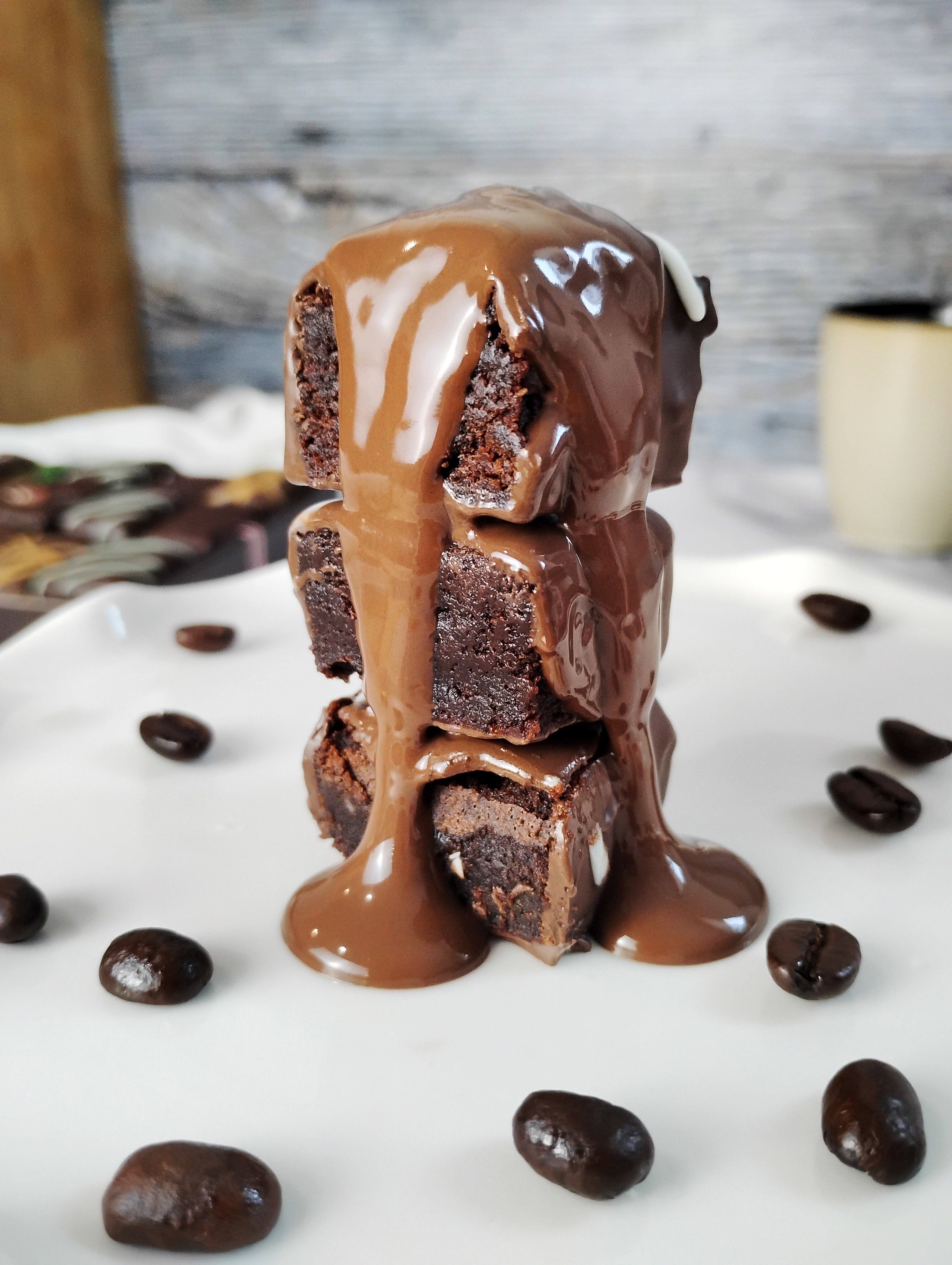 chocolate covered espresso brownie bites for gift shipped nationwide
