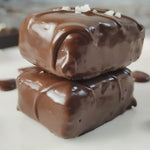 Rich, fudgy brownie bites hand-dipped in premium dark chocolate and finished with a sprinkle of flaky sea salt for the perfect sweet-and-salty balance.