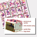 Sugar Cookie Blondie Bites - Nettie's Craft Brownies