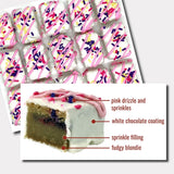 Sugar Cookie Blondie Bites - Nettie's Craft Brownies