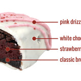 Strawberry Brownie Bite
