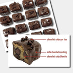 Chocolate Chip Blondie Bites - Nettie's Craft Brownies