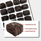 Sea Salt Brownie Bites - Nettie's Craft Brownies