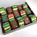 St. Paddy's Rainbow Cookies - Nettie's Craft Brownies