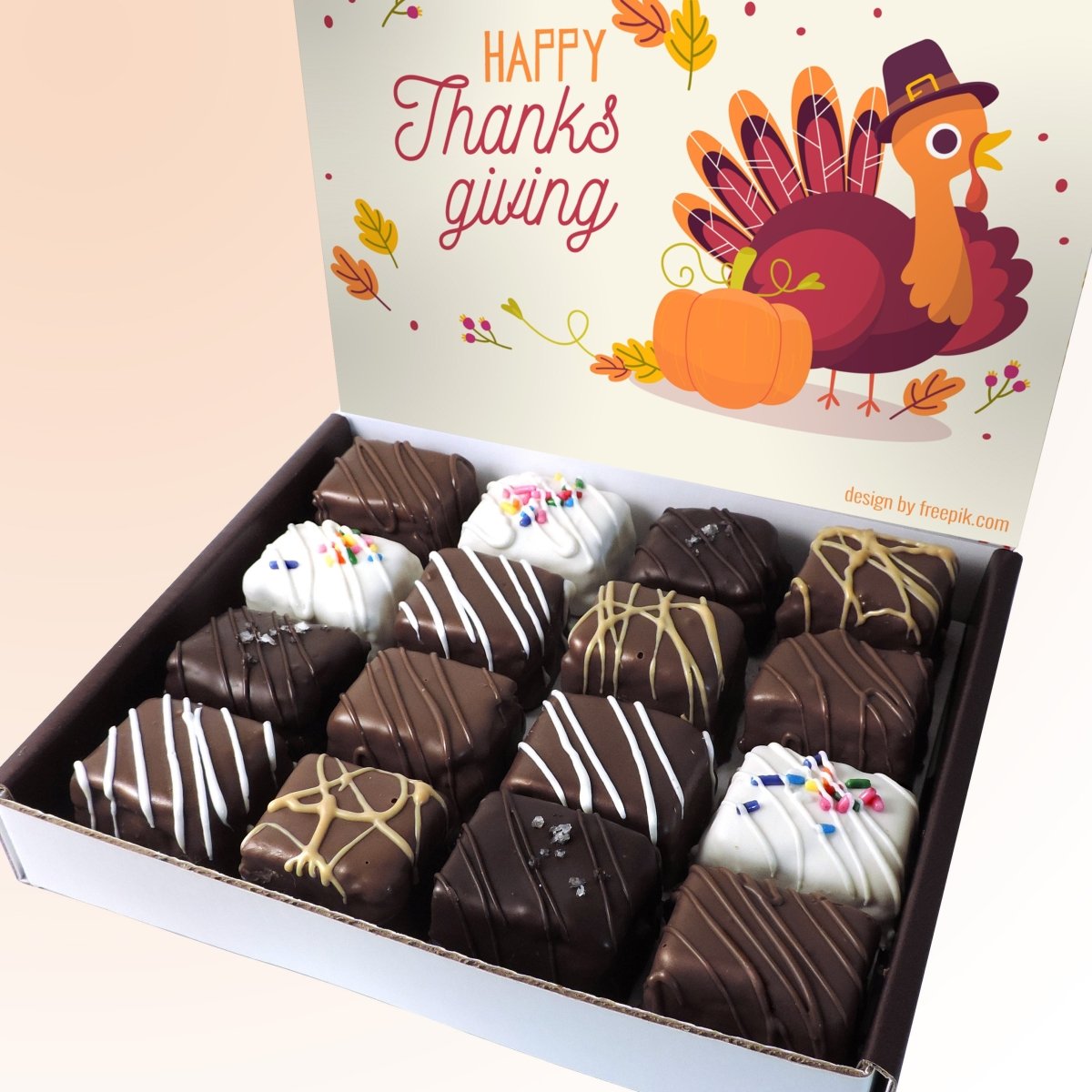 T-Day Turkey Box - Nettie's Craft Brownies