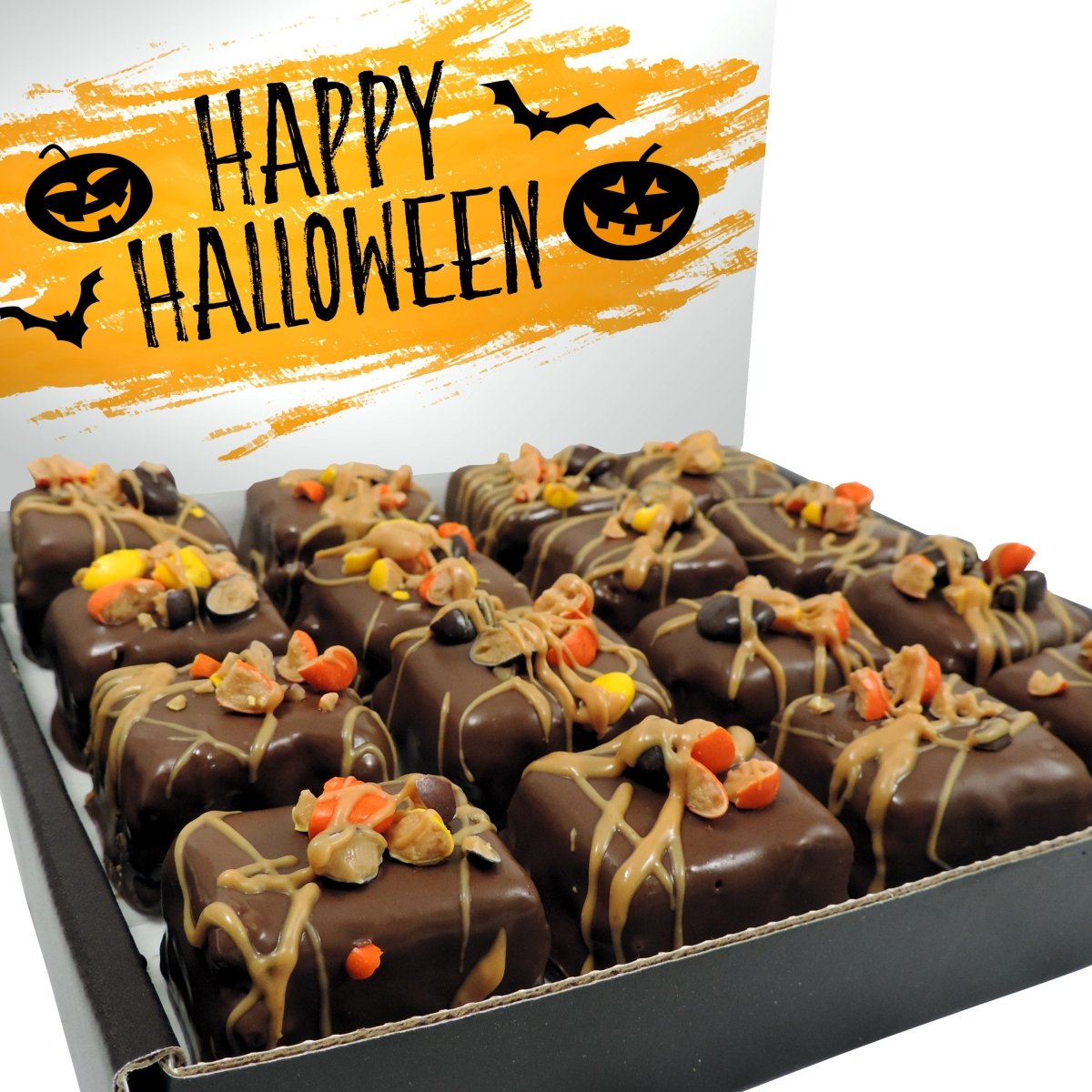The Reese's Pieces Halloween Box - Nettie's Craft Brownies